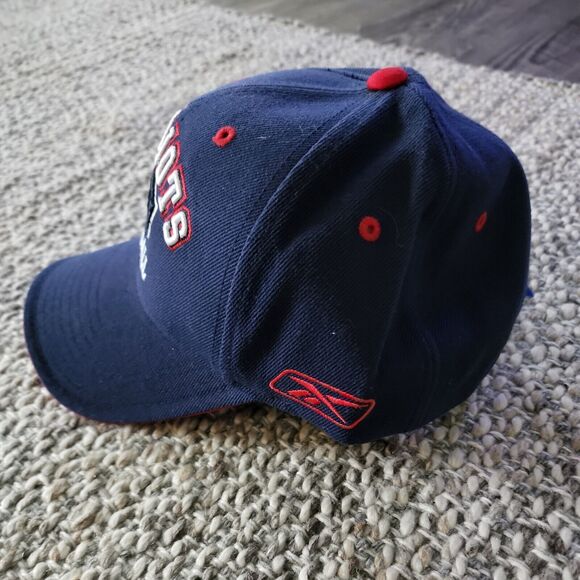 NEW ENGLAND PATRIOTS Football VINTAGE Blue REEBOK Hat Cap NFL Adjustable NEW - Picture 4 of 4